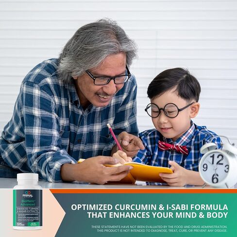 BioMeric Advanced - مع مستخلصات الكركم والكركم والوسابي - 60 كبسولة in Kuwait