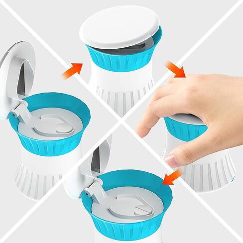 TALVOLC M Pill Cutter and Splitter for Small or Large Pills - [3 in 1] - Tablets Crusher Grinder - Pills Cutter with Small Pill Box Organizer, Portable Travel Sized- Multifunction in Kuwait