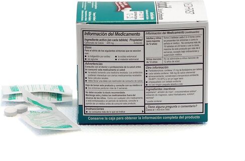 Medi-First 80233 Chewable Mint Antacid Tablets, 50-Packets of 2, 100 Count (Pack of 1) in Saudi Arabia