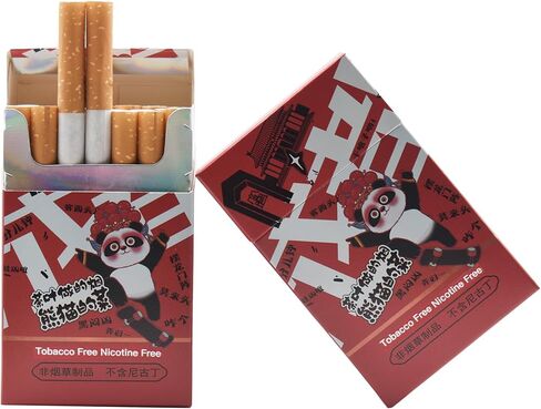 DTGDI سجائر الشاي والعسل والورد العشبية، خالية من التبغ والنيكوتين - عبوتين 40 دخانًا in Kuwait