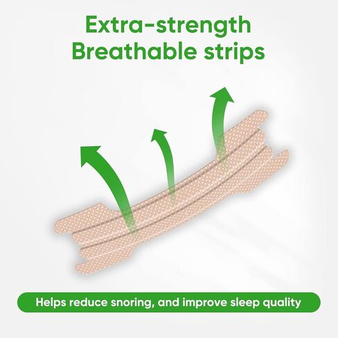 Nasal Strips,Extra Strength Nasal Strips for snoring, 100 Count | Effective Anti-Snoring to Enhance or Improve Nasal Breathing,Comfortable Snoring Solution & Nasal Congestion Relief Caused by Colds in Kuwait