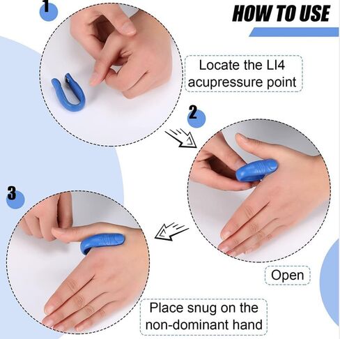 Hypoglycemic Acupoint Clip-Hypoglycemia Acupoint Clip, Sugar Control Li4 Acupressure Point Clip in Kuwait
