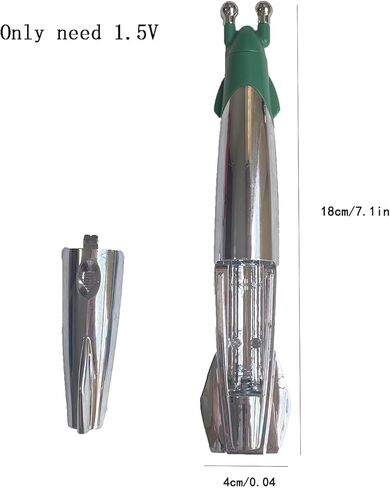 قلم تدليك إلكتروني للوخز بالإبر والكى برأس مزدوج، علاج لتخفيف الألم، أدوات قوية لتخفيف الألم بقلم ميريديان للطاقة، ملحقات 3 في 1 in Kuwait