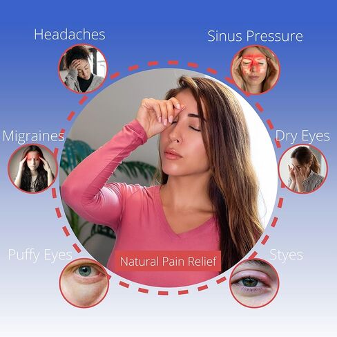 قناع تسخين مضغوط أحادي العين وسادة قابلة للاستخدام في الميكروويف للعلاج المهدئ فائق الامتصاص وقابل للغسل وإعادة الاستخدام للعيون الجافة والعيون الوردية والانتفاخ in Kuwait