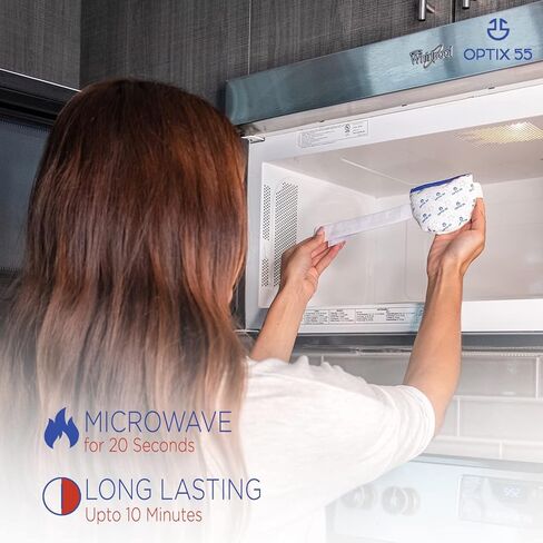 قناع تسخين مضغوط أحادي العين وسادة قابلة للاستخدام في الميكروويف للعلاج المهدئ فائق الامتصاص وقابل للغسل وإعادة الاستخدام للعيون الجافة والعيون الوردية والانتفاخ in Kuwait