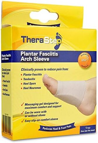 Silipos TheraStep 7009 Plantar Fasciitis Gel Arch Sleeves in Kuwait