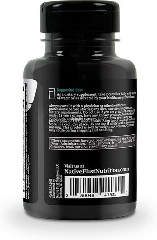NativeFirst Multivitamin Complex Capsules: Inspired by Native American Wisdom | (60 Capsules / 22 Vitamins & Minerals + Probiotics) - Non-GMO, Gluten Free Vitamin & Mineral Supplement in Saudi Arabia