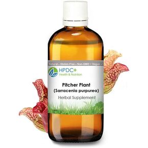 HPDC+ إبريق الصحة والتغذية S. Pox Plant/Sarracenia Purpurea صبغة - مستخلص الصبغة - 1 أونصة سائلة / 30 مل (1.00 أونصة سائلة / 30 مل) in Kuwait