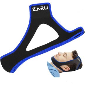 Premium Anti Snore Chin Strap by ZARU [New Version] - Advanced Snoring Solution Scientifically Designed to Stop Snoring Naturally and Give You a Good Night's Sleep in Kuwait