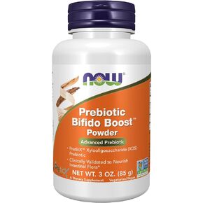 مكملات NOW، البريبايوتك بيفيدو بوست مع PreticX™ Xylooligosaccharide (XOS) البريبايوتيك، مسحوق، 3 أونصة in Kuwait