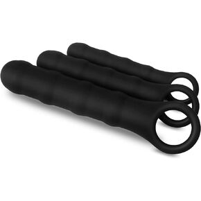 مجموعة موسعات KINGWAND لتدريب العضلات وموسعات قاع الحوض للنساء - 3 عبوات باللون الأسود in Kuwait