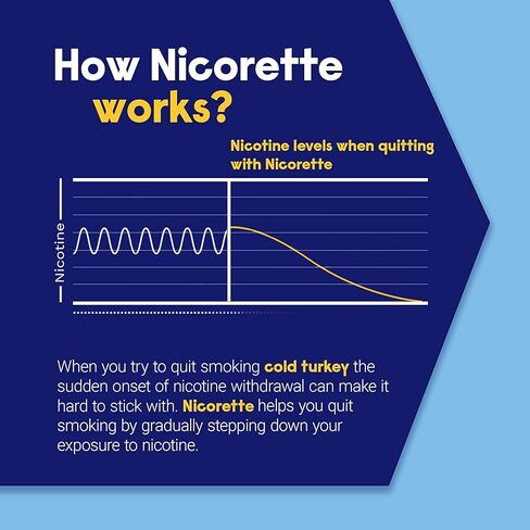 Nicorette 2 mg Nicotine Gum to Help Quit Smoking with Behavioral Support Program - Original Unflavored Stop Smoking Aid, 170 Count in Kuwait