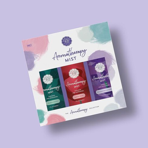 مجموعة رذاذ الروائح العلاجية | معطر جو بالزيوت العطرية الطبيعية، رذاذ الوسادة، رذاذ الغرفة | اللافندر الساحر، الأزهار الغريبة، وردة الأرض in Kuwait