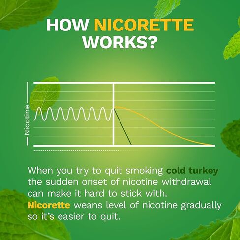 Quit Smoking Gum by Nicorette in Kuwait