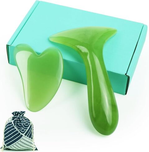 Handheld Massage Comb for Scalp and Meridian Therapy - Natural Resin Guasha Scraping and Multi-Functional Head Massager Tool for Relaxation, Acupoint Treatment and Head Care (Style-A) in Saudi Arabia
