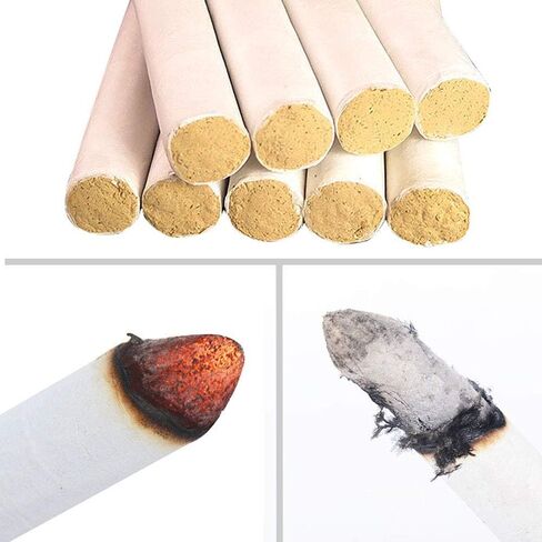 Moxa Stick for Moxibustion, Golden Moxa Roll Strip Wild Wormwood Moxa Bar for Moxibustion Health Care Heat Treatment-10pics in Kuwait