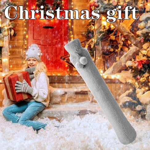 زجاجة ماء ساخن مطاطية مع غطاء، كيس ماء ساخن لتخفيف الآلام، يحمل 2.0 لتر، عديم الرائحة، خالي من مادة BPA، مواد ممتازة، آلام الكتف في الرقبة، تدفئة القدمين، تشنجات الحيض in Kuwait