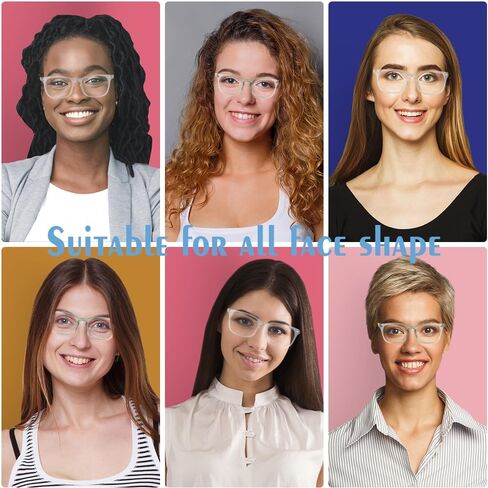 نظارات Yekepal لحجب الضوء الأزرق، 2 حزمة من نظارات الضوء الأزرق للرجال، نظارات الضوء الأزرق للنساء نظارات Bluelight لإجهاد العين in Saudi Arabia