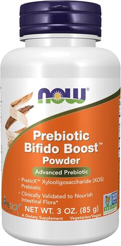 مكملات NOW، البريبايوتك بيفيدو بوست مع PreticX™ Xylooligosaccharide (XOS) البريبايوتيك، مسحوق، 3 أونصة in Kuwait