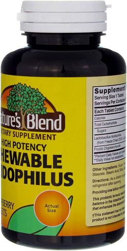 Nature's Blend ACIDOPHILUS CW 100 HI-PTCY,(Pack of 2) in Saudi Arabia