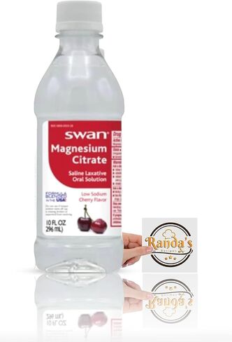 Randa's Recipes Swan Magnesium Citrate Saline Laxative - Cherry in Saudi Arabia