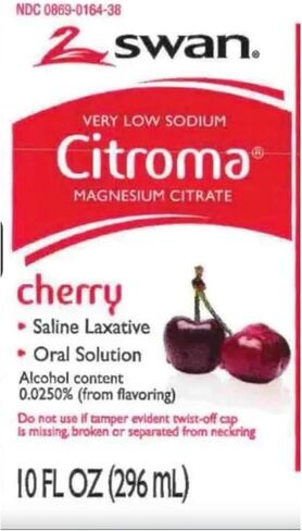 Randa's Recipes Swan Magnesium Citrate Saline Laxative - Cherry in Saudi Arabia