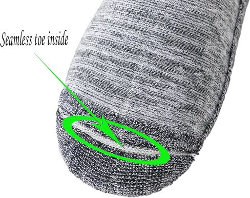 5 أزواج من جوارب Yomandamor للرجال غير قابلة للانزلاق لمرضى السكري، جوارب مبطنة منخفضة القطع مع مقدمة غير ملحومة in Kuwait