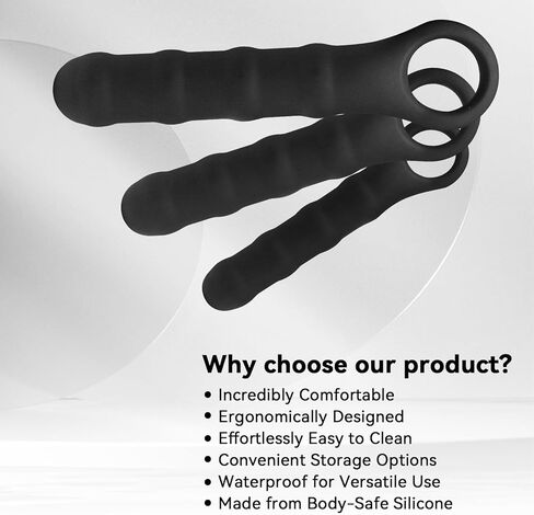 مجموعة موسعات KINGWAND لتدريب العضلات وموسعات قاع الحوض للنساء - 3 عبوات باللون الأسود in Kuwait