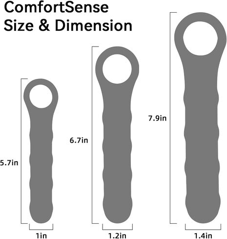 مجموعة موسعات KINGWAND لتدريب العضلات وموسعات قاع الحوض للنساء - 3 عبوات باللون الأسود in Kuwait