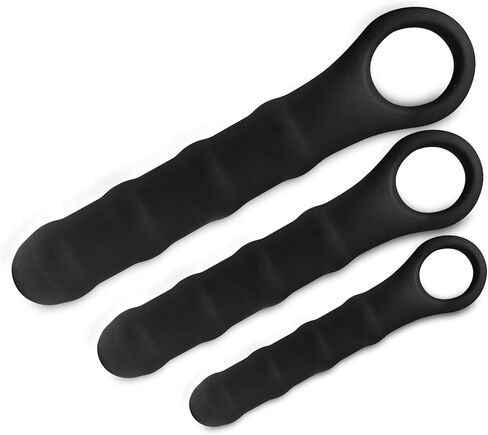 مجموعة موسعات KINGWAND لتدريب العضلات وموسعات قاع الحوض للنساء - 3 عبوات باللون الأسود in Kuwait