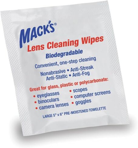 Mack's Lens Cleaning Wipes - 6 Count in Saudi Arabia