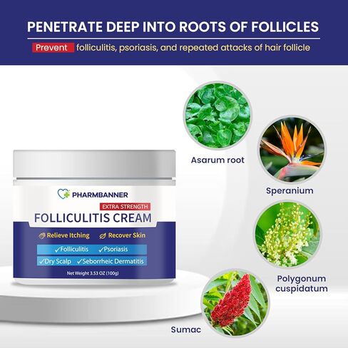 كريم علاج التهاب الجريبات، علاج قوي لالتهاب الجريبات لفروة الرأس، كريم مضاد للفطريات، كريم الصدفية، علاج فعال سريع لالتهاب الجريبات، الصدفية والتهاب الجلد الدهني، تخفيف الحكة in Kuwait