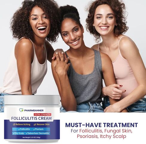 كريم علاج التهاب الجريبات، علاج قوي لالتهاب الجريبات لفروة الرأس، كريم مضاد للفطريات، كريم الصدفية، علاج فعال سريع لالتهاب الجريبات، الصدفية والتهاب الجلد الدهني، تخفيف الحكة in Kuwait