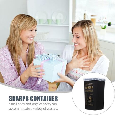 علبة توزيع الشفرات من Healifty، حاوية التخلص من الأدوات الحادة، حاويات التخلص من الإبرة، حاوية تخزين الشفرات الإبداعية، مجموعة الأدوات الحادة، دلو، حقيبة إعادة التدوير، صالون الحلاقة in Kuwait