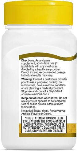 21st Century Biotin Tablets, 800 mcg, 110 Count (Pack of 3) in Saudi Arabia