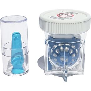 Menicon Progent Large Diameter (Scleral) Lens Case (11 mm to 23 mm) and DMV Scleral Cup Large Contact Lens Remover-Inserter, Bundle of 2 Items in Kuwait