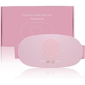 Jekyeroyme Portable Heating Pad, Electric Heating Pad for Period Cramps, Heating Pad for Back Pain with 5 Heat Levels and 7 Massage Modes, Gifts for Women and Girls. in Saudi Arabia