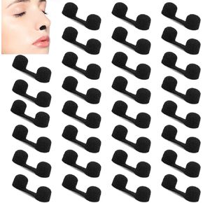 30 Pcs Nasal Filter Nose Filters for Dust Disposable Nasal Filters Nose Plug Filter Softness Sponge Nose Dust Filter Nostril Filters for Tanning Dust Nose Protection for Outdoor Black in Saudi Arabia