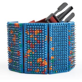 LYAPKO Acupuncture Belt KID 3.5 Ag 960 Needles 6 Plates with 2 Adjustable Belts. Premium Acupressure Massager for Adults and Children Unique Patented Therapy Massage Tool in Saudi Arabia