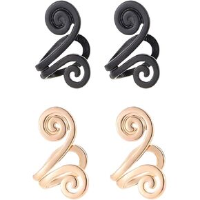2 Pairs Zunis Acupressure SLI-mm-in Earrings,Non Pierced Ears Earrings for Acupressure,Acupressure Earrings,Earrings Ear Cuff Clip for Women Men in Kuwait