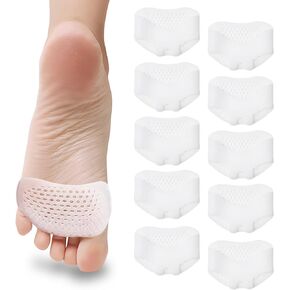 10 Pcs Foot Cushion for Ball of Feet, Metarsal Foot Pads for Women, Forefoot Pads for Women, Foot Pads Ball of Foot Pain in Kuwait