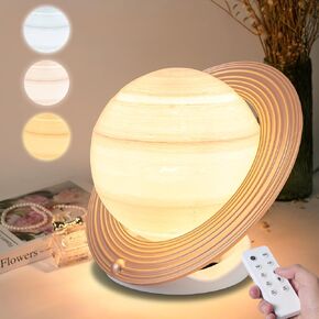 ATOROBROS Light Therapy Lamp, 10000 Lux Light 3 Color Temperatures, Adjustable Brightness, Timer & Memory Function, Remote Control, UV-Free LED Lamp, Gold