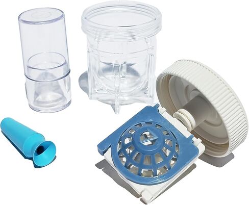 Menicon Progent Large Diameter (Scleral) Lens Case (11 mm to 23 mm) and DMV Scleral Cup Large Contact Lens Remover-Inserter, Bundle of 2 Items in Kuwait