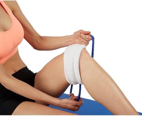 وسادة حرارة بيد بادي للف الرقبة من كاركس هيلث براندز - وسادة تسخين الميكروويف للعضلات المتقرحة - علبة لف باردة للأوجاع والألم in Kuwait