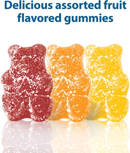 Digestive Advantage Probiotic Gummies For Digestive Health, Daily Probiotics For Women & Men, Support For Occasional Bloating, Minor Abdominal Discomfort & Gut Health, 120ct Natural Fruit Flavors in Kuwait