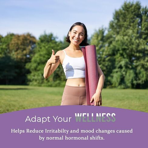 كبسولة Nwlnutra ESTRO اليومية للنساء - مكمل لتوازن الهرمونات الأنثوية في مرحلة انقطاع الطمث ودعم الطاقة - يعيد مستويات الاستروجين الصحية | 60 كبسولة نباتية غير معدلة وراثيًا in Kuwait