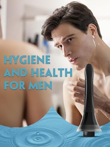 Shower Enema System Anti Back-Flow Douches for Men Wome,Enema Nozzle Kit Cleaner Attachment in Kuwait