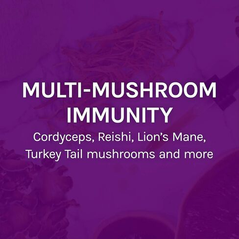 Host Defense, MyCommunity Extract، دعم المناعة المتقدم، مكمل الفطر مع عرف الأسد والريشي، عادي، 2 أونصة سائلة in Saudi Arabia