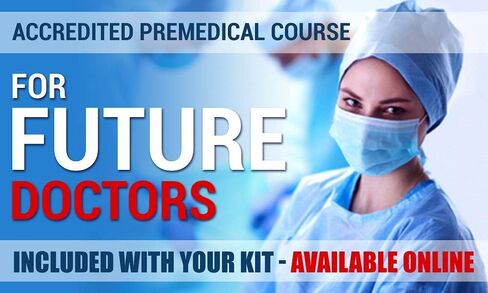 Medical Kit for Future Doctors, Nurses, Surgeons, & Paramedics with an Introductory Medical Training Course & an Examination Doctor Kit for Completing 60 Practical Projects - The Apprentice Doctor in Saudi Arabia