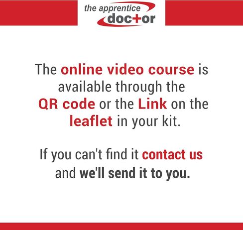 Medical Kit for Future Doctors, Nurses, Surgeons, & Paramedics with an Introductory Medical Training Course & an Examination Doctor Kit for Completing 60 Practical Projects - The Apprentice Doctor in Saudi Arabia